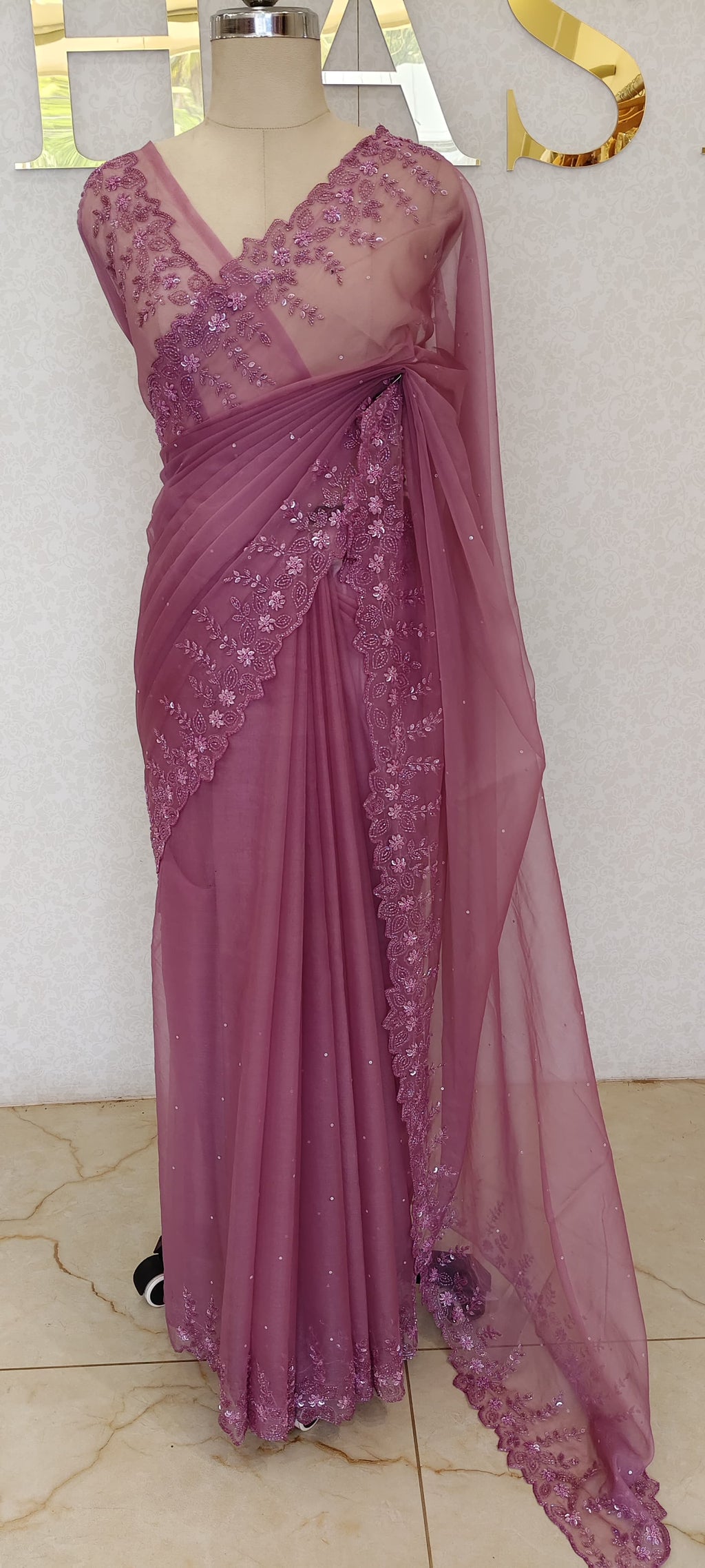 ORGANZA SAREE
