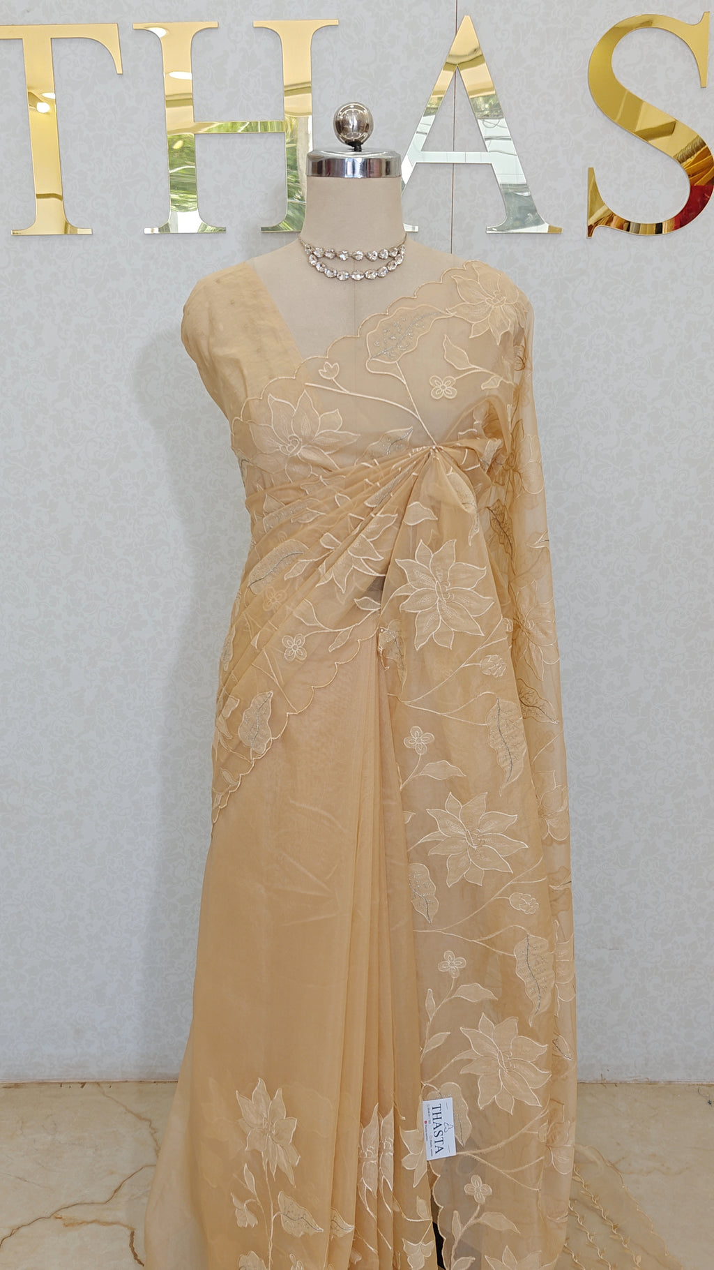 PURE ORGANZA SAREE
