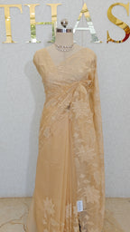 PURE ORGANZA SAREE