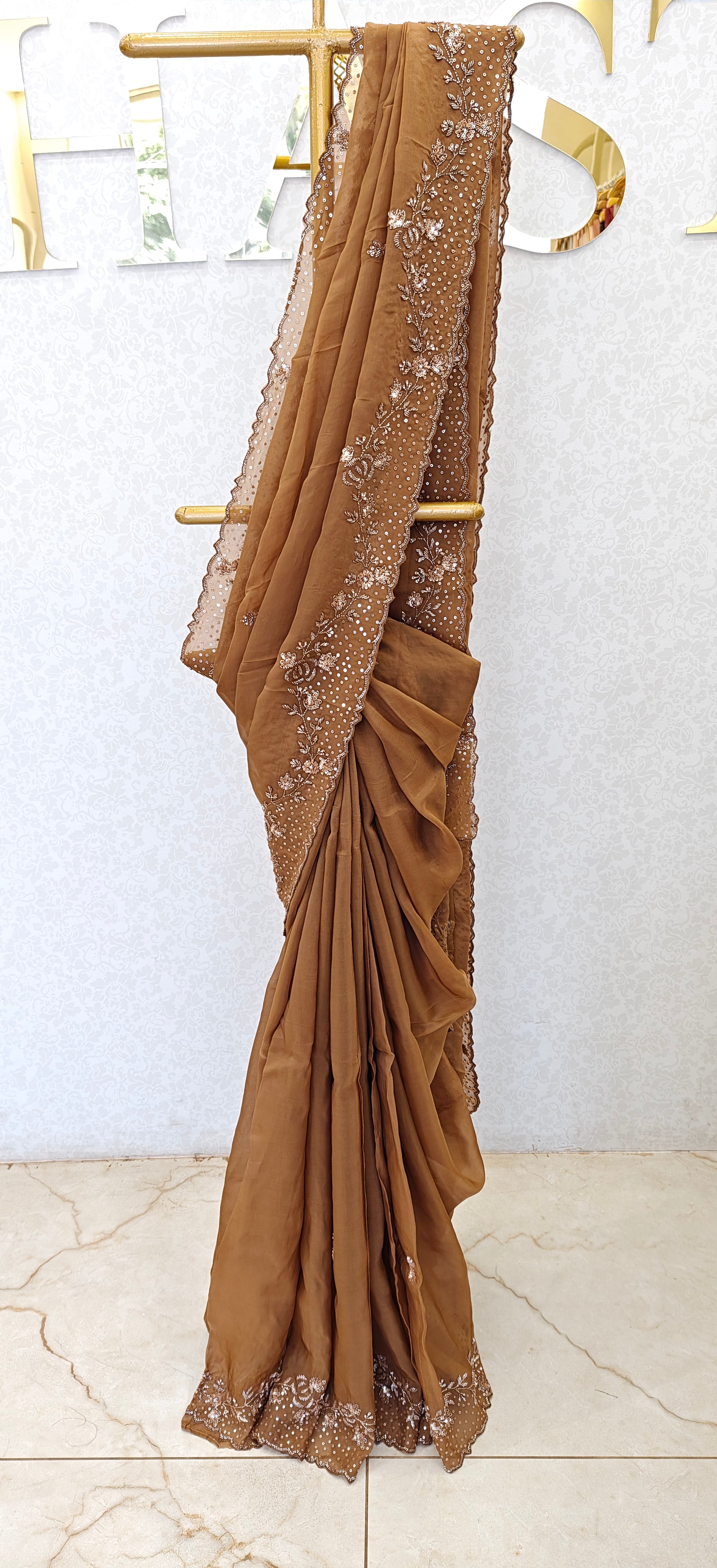 ORGANZA SAREE