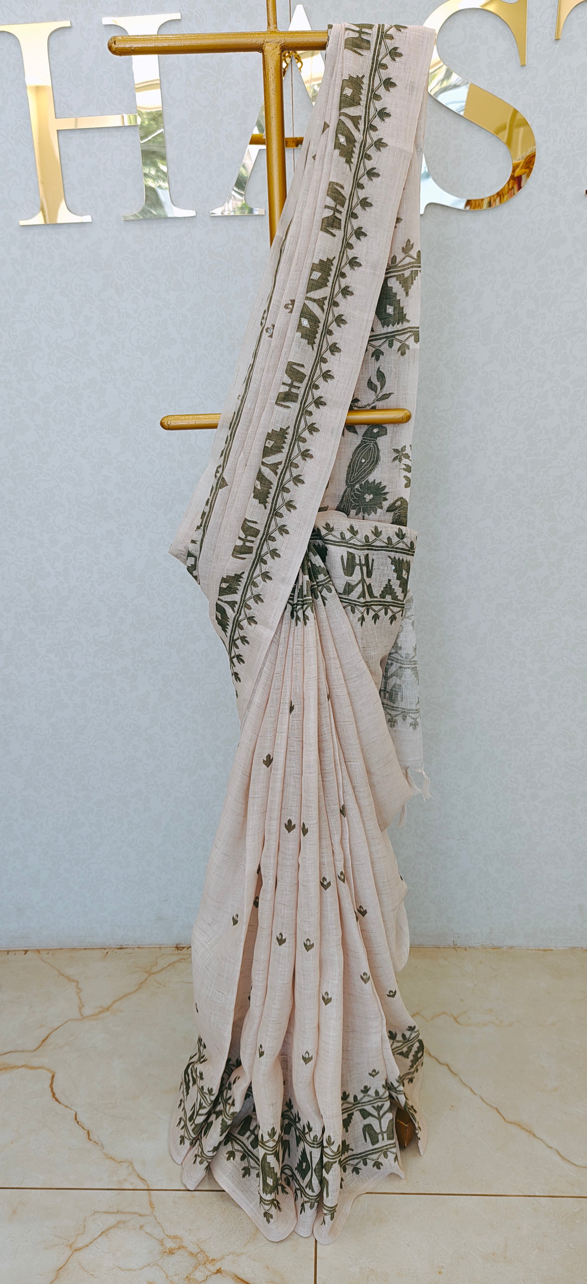 LINEN SAREE