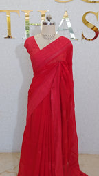 PURE ORGANZA SAREE