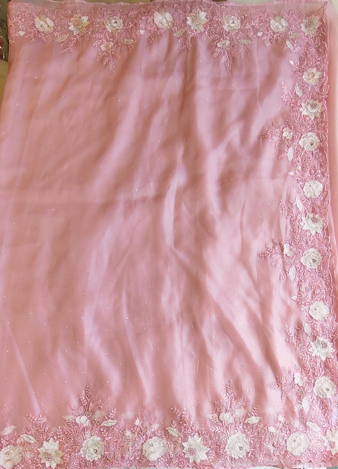 Organza saree