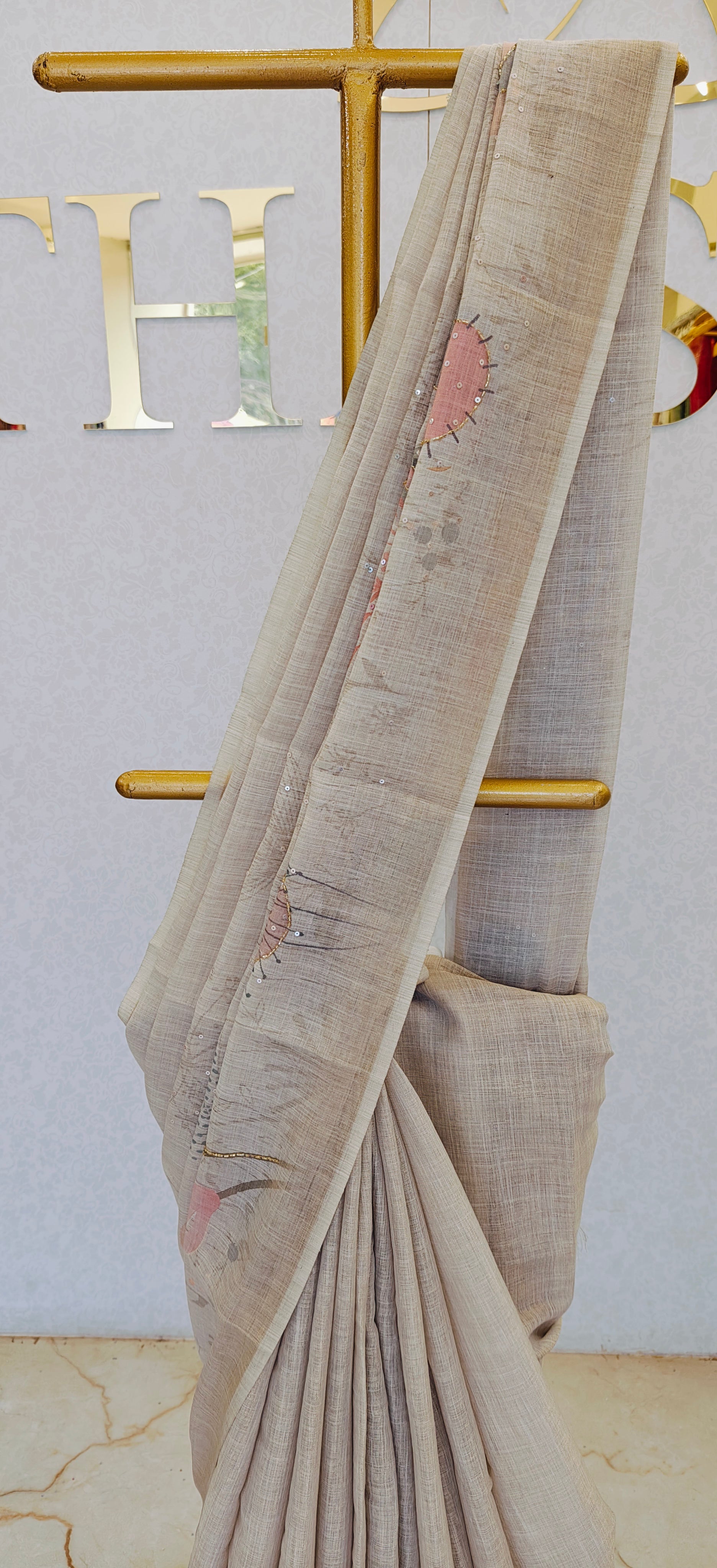 LINEN SAREE