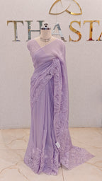 SOFT ORGANZA SAREE
