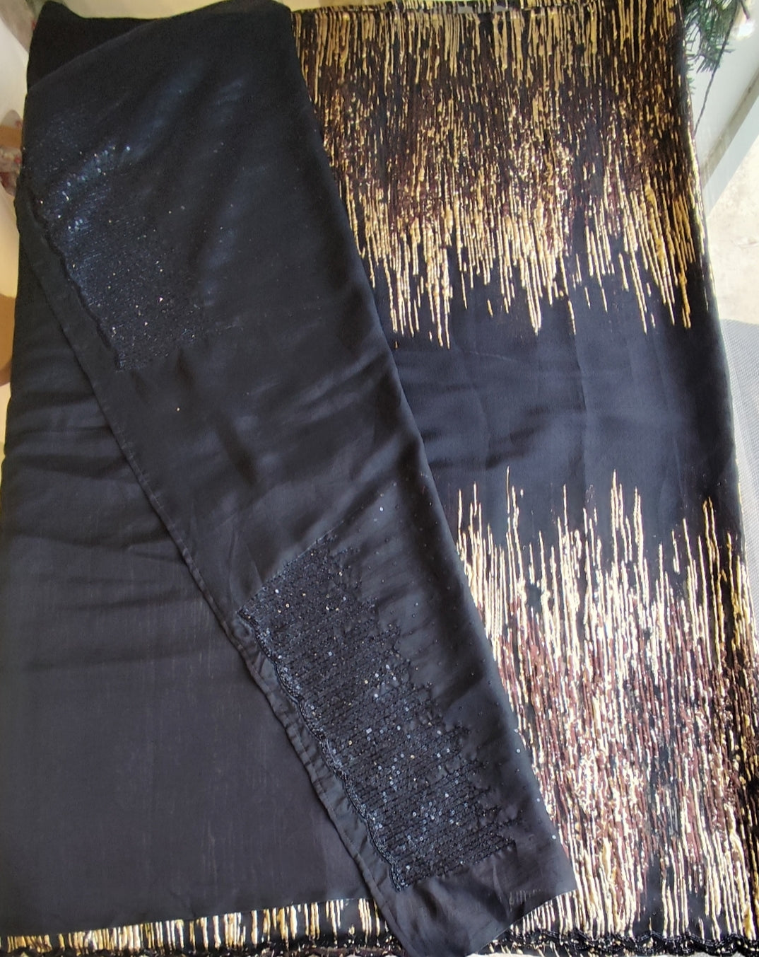 Turkish organza saree