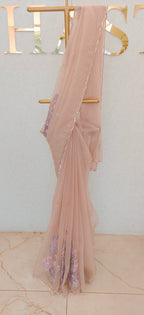 CRUSH ORGANZA SAREE