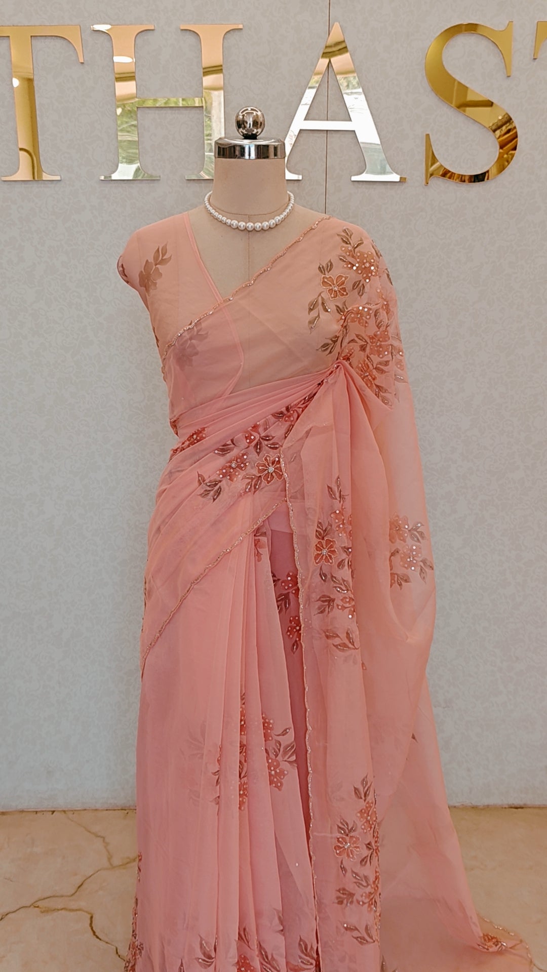 ORGANZA SAREE