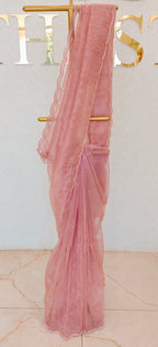 GLASS ORGANZA SAREE