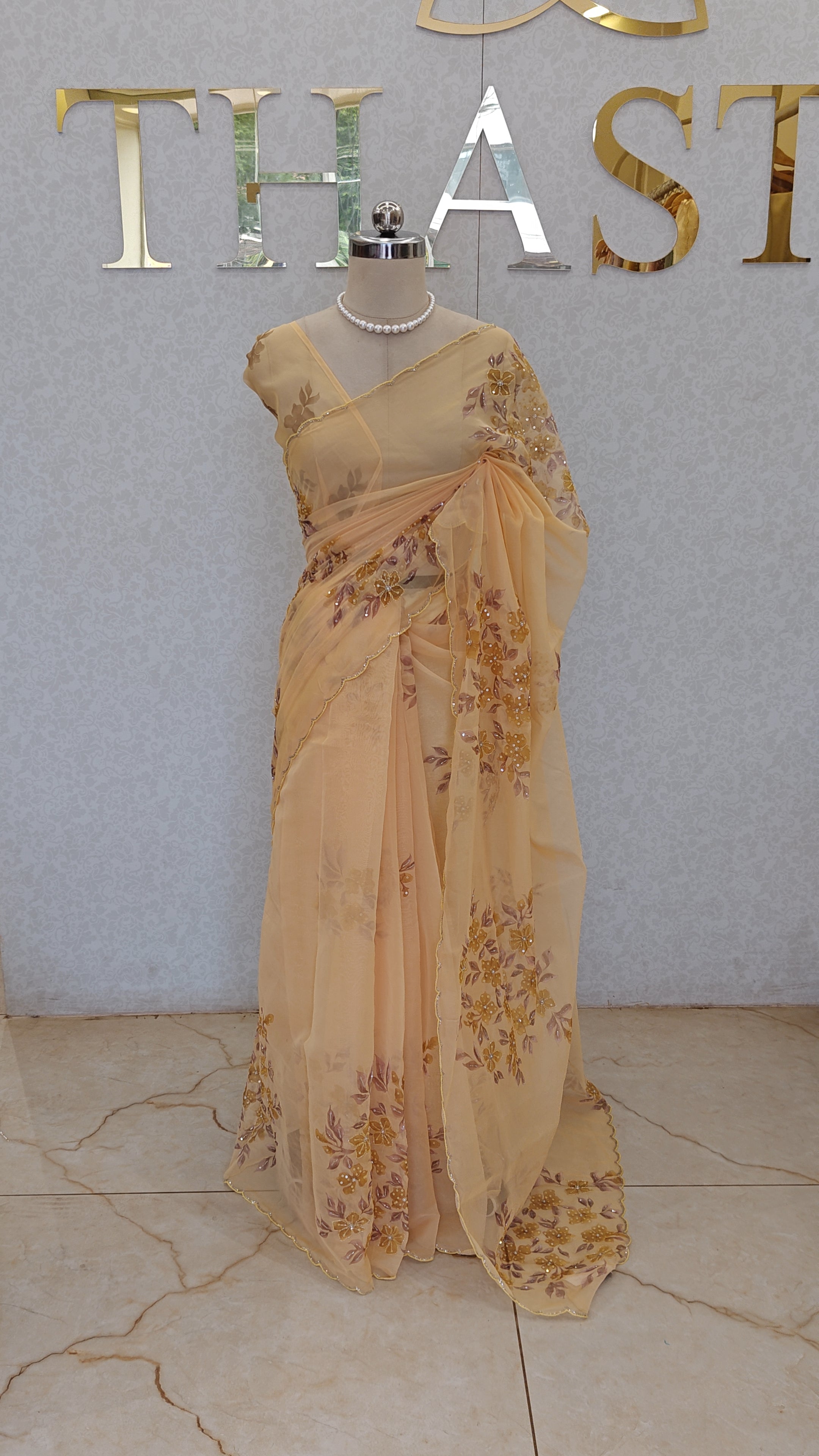 ORGANZA SAREE