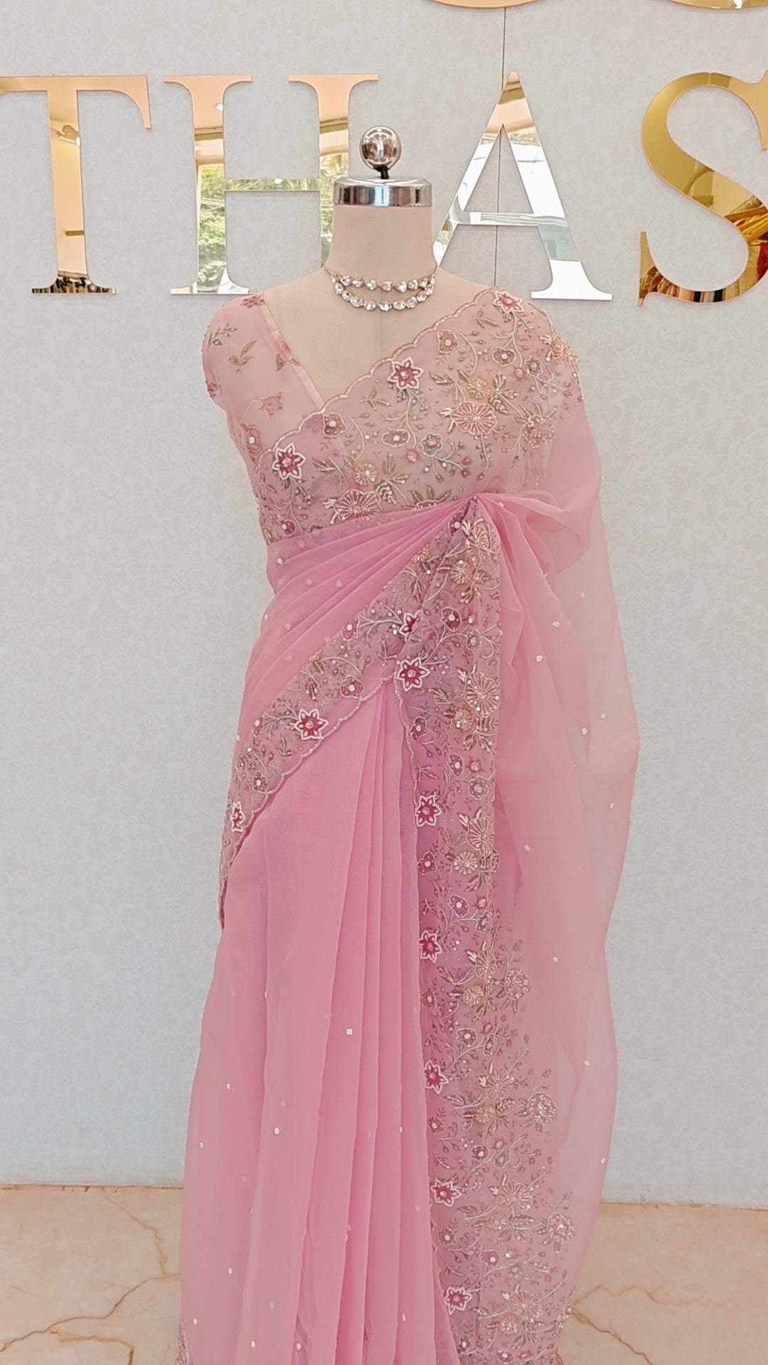 ORGANZA SAREE