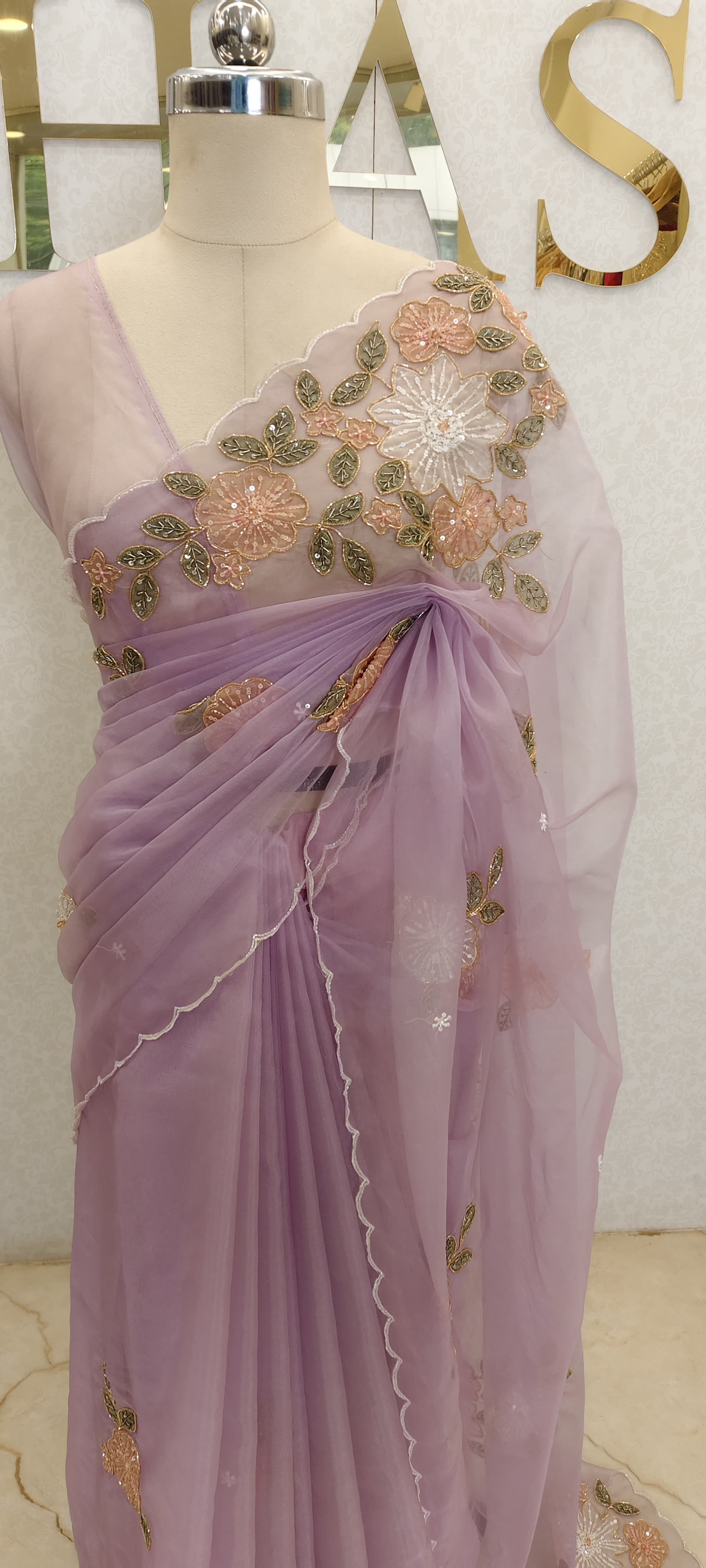 ORGANZA SAREE