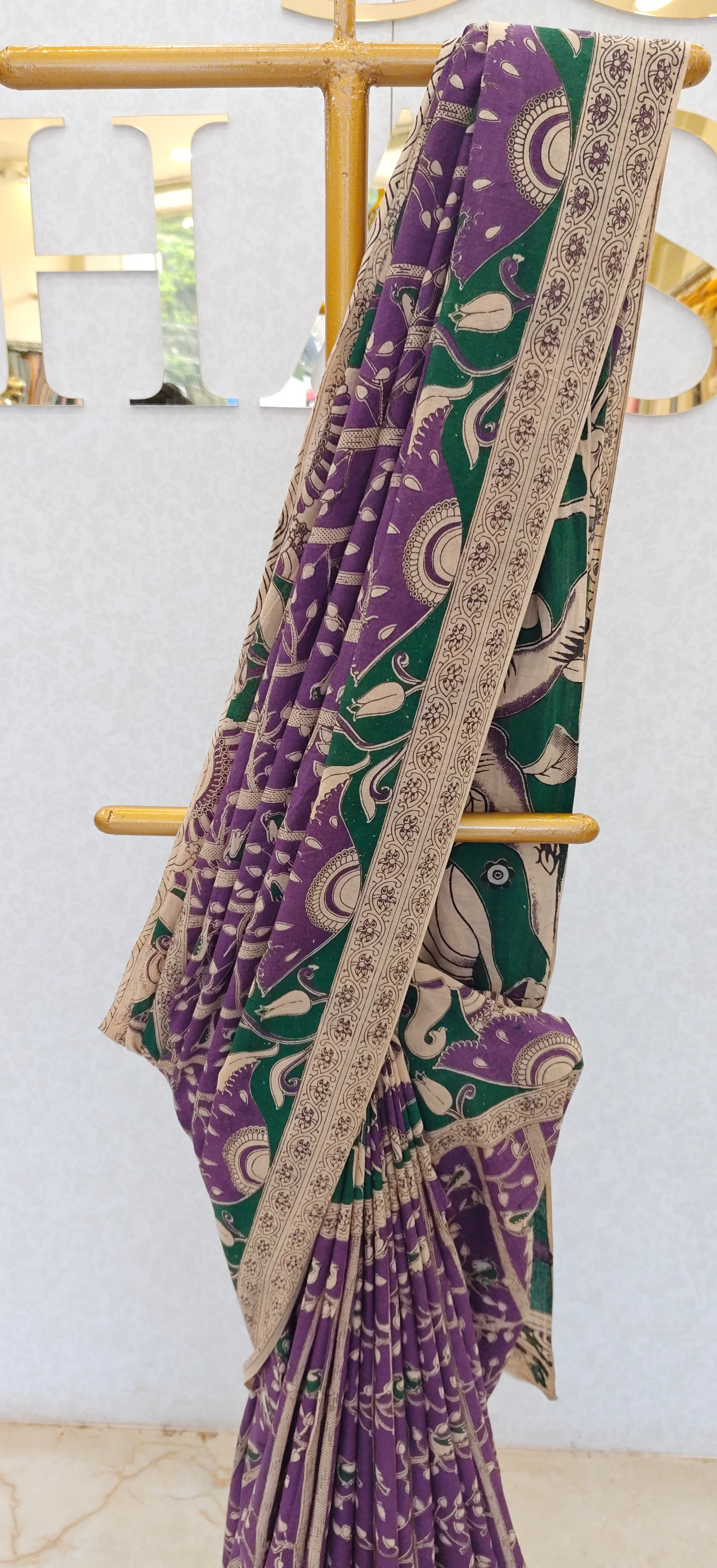 KALAMKARI COTTON SAREE
