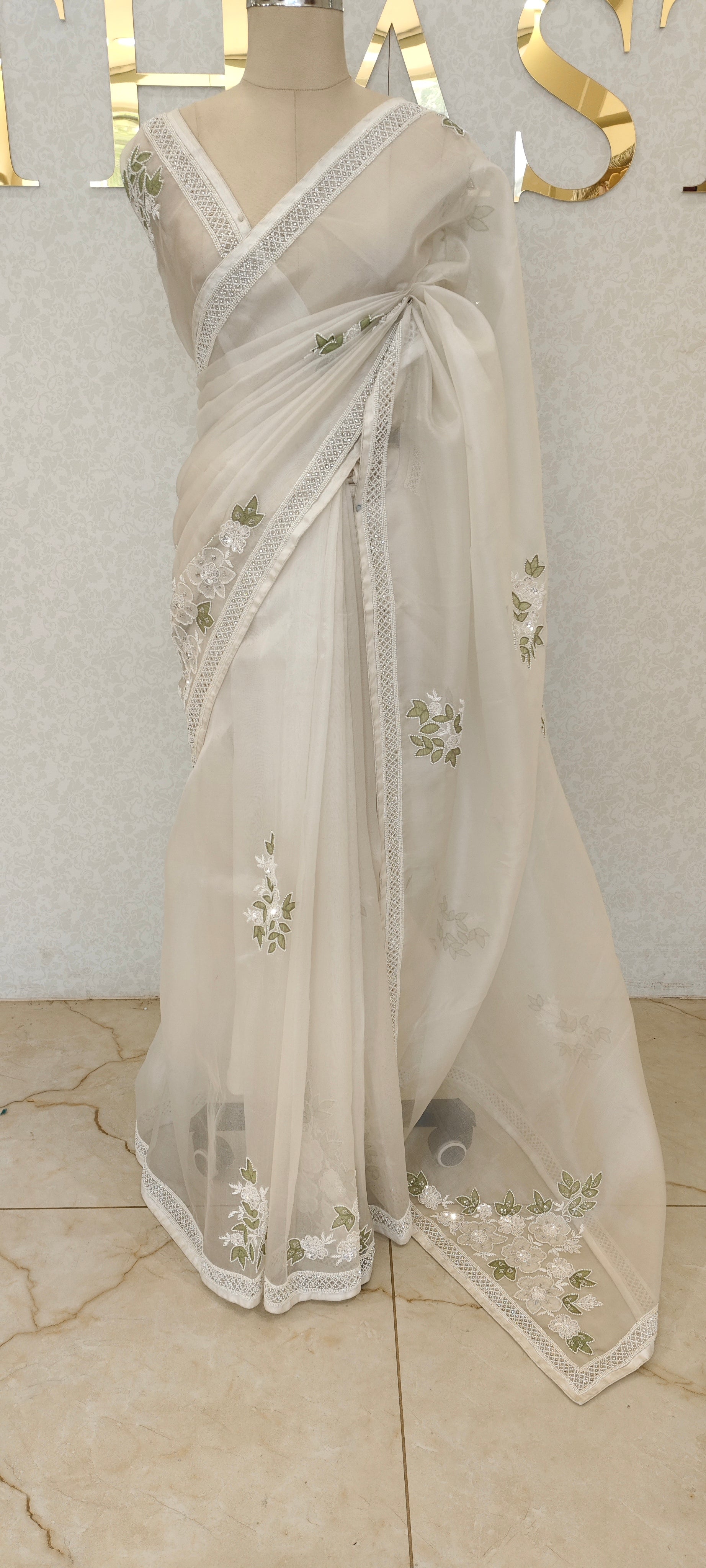ORGANZA SAREE