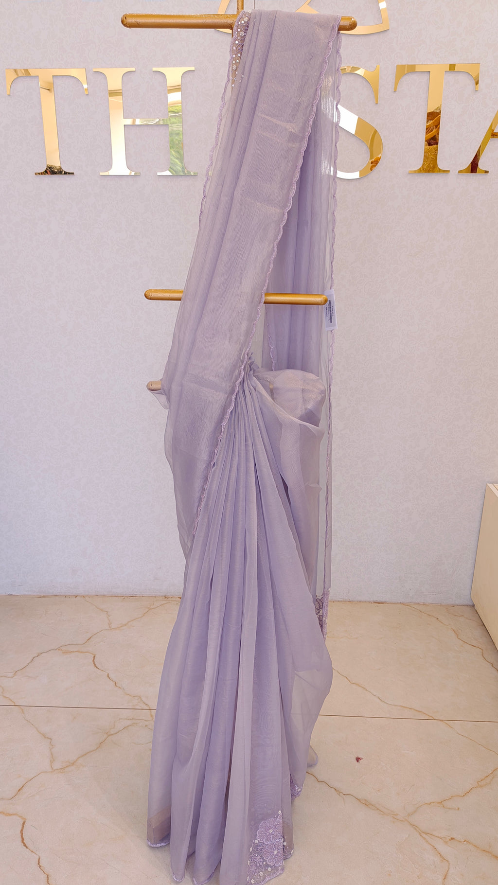 CRUSH ORGANZA SAREE