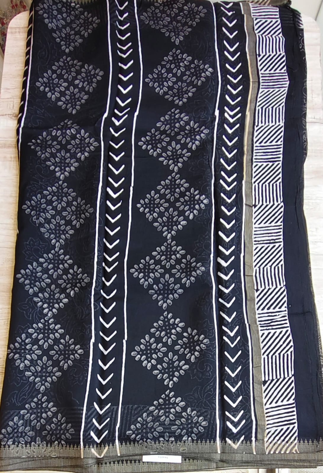 Chanderi silk saree
