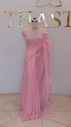 CRUSH ORGANZA SAREE