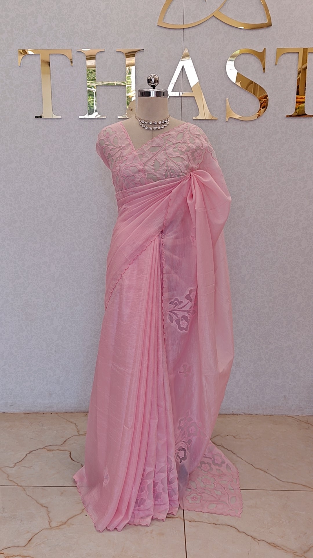 CRUSH ORGANZA SAREE