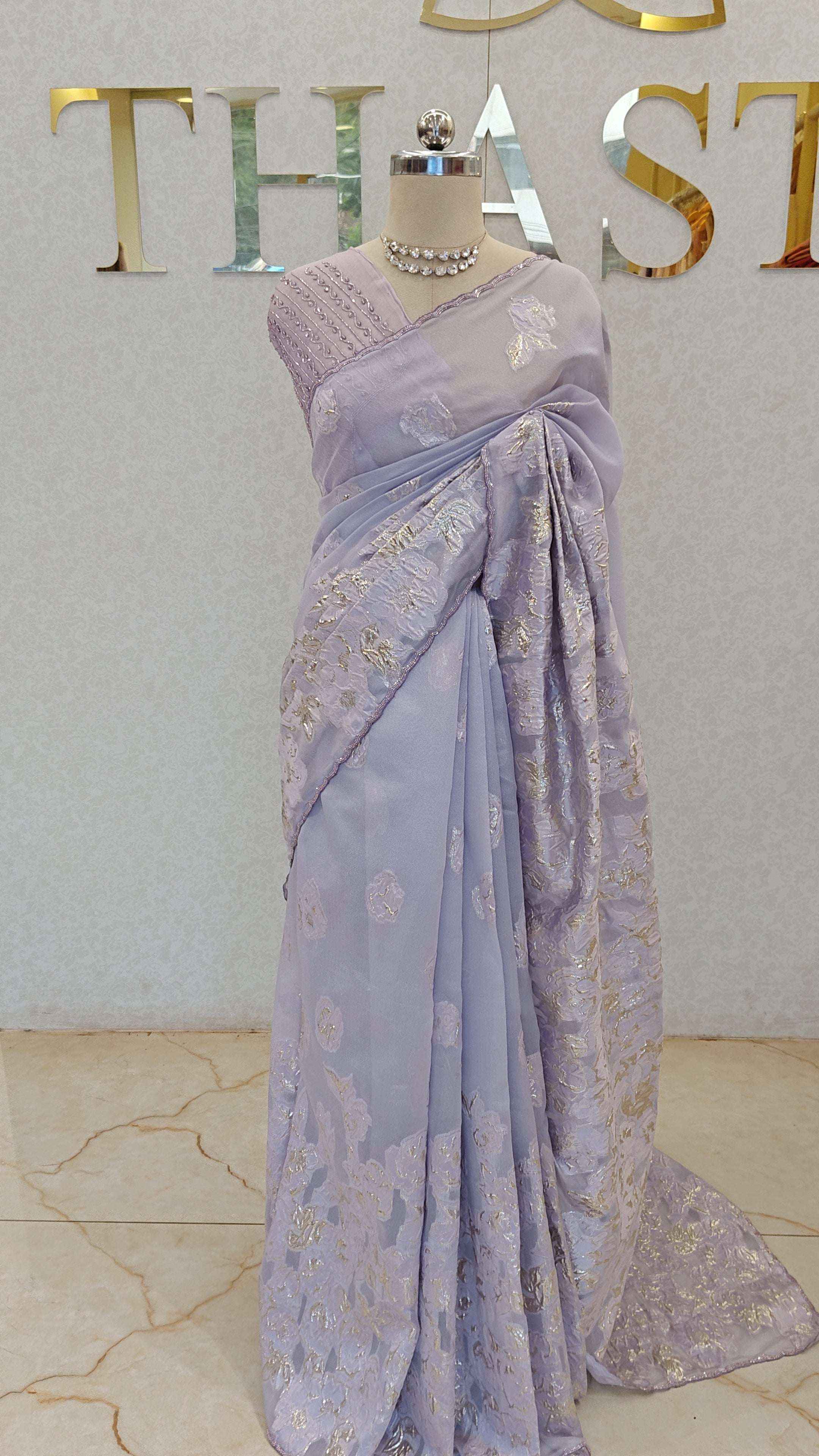 TURKISH ORGANZA SAREE