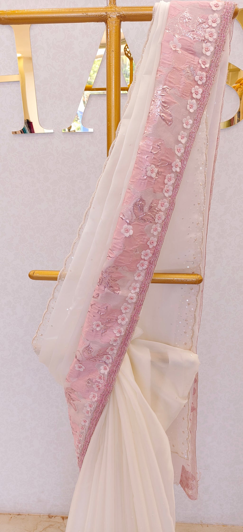 PURE TURKISH ORGANZA SAREE