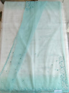 Net organza saree