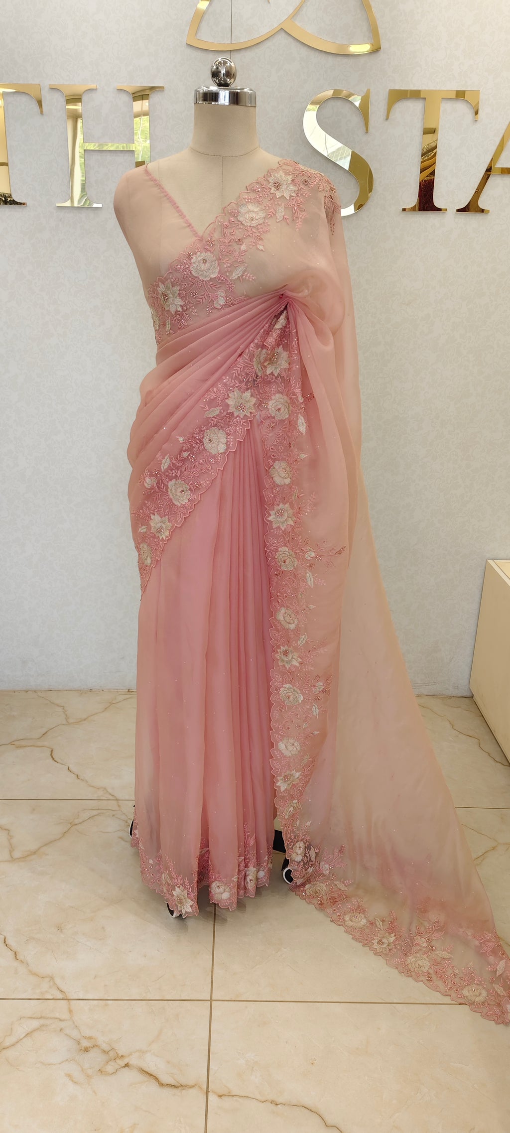 ORGANZA SAREE
