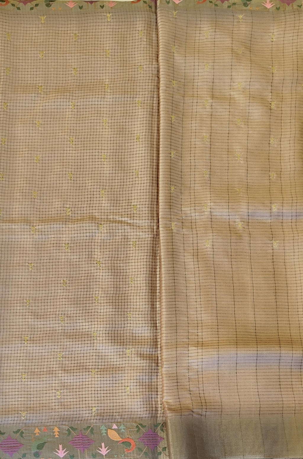 Semi tussar saree