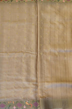 Semi tussar saree