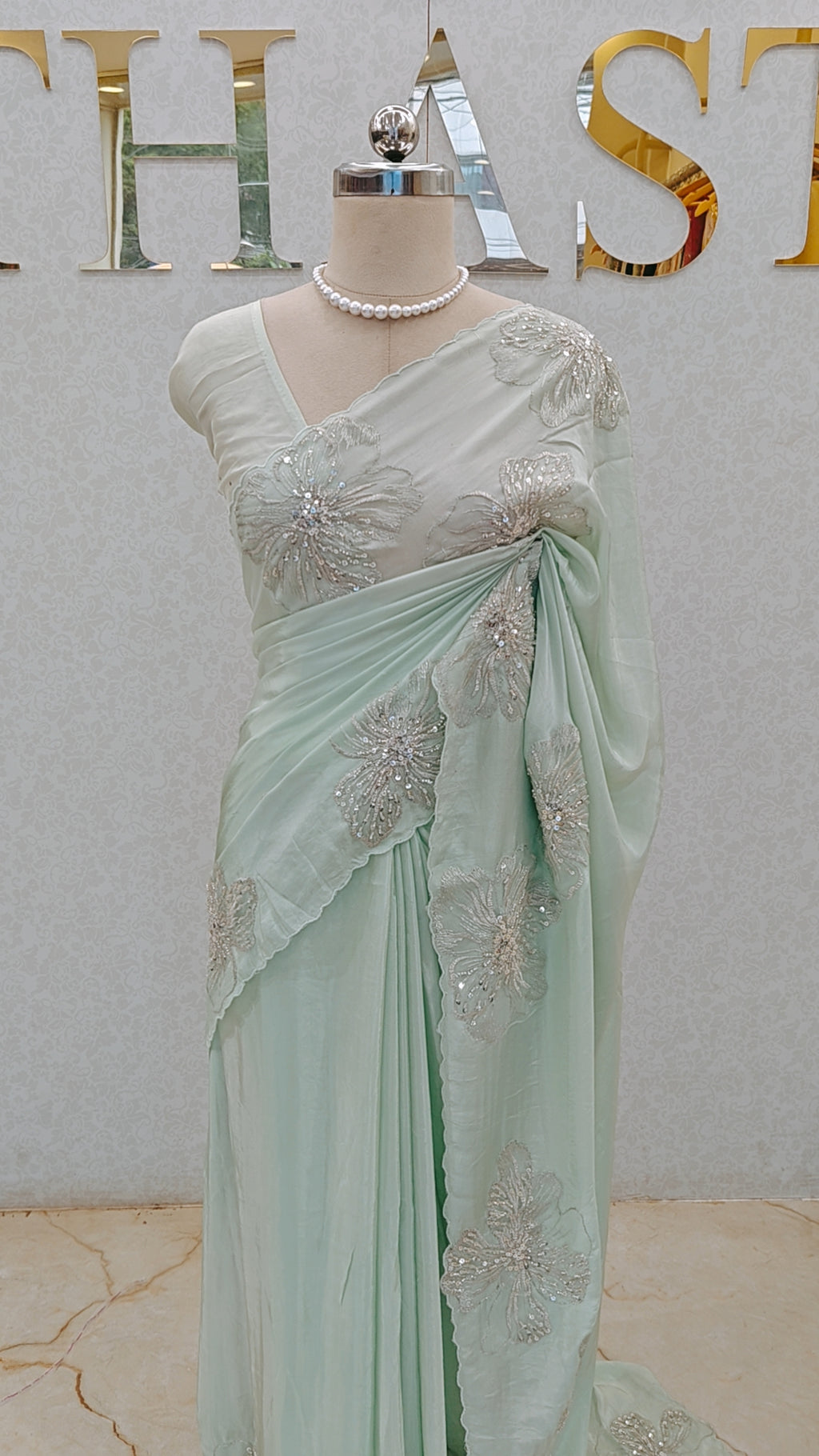 SATIN SAREE