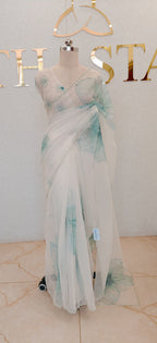 PURE ORGANZA SAREE