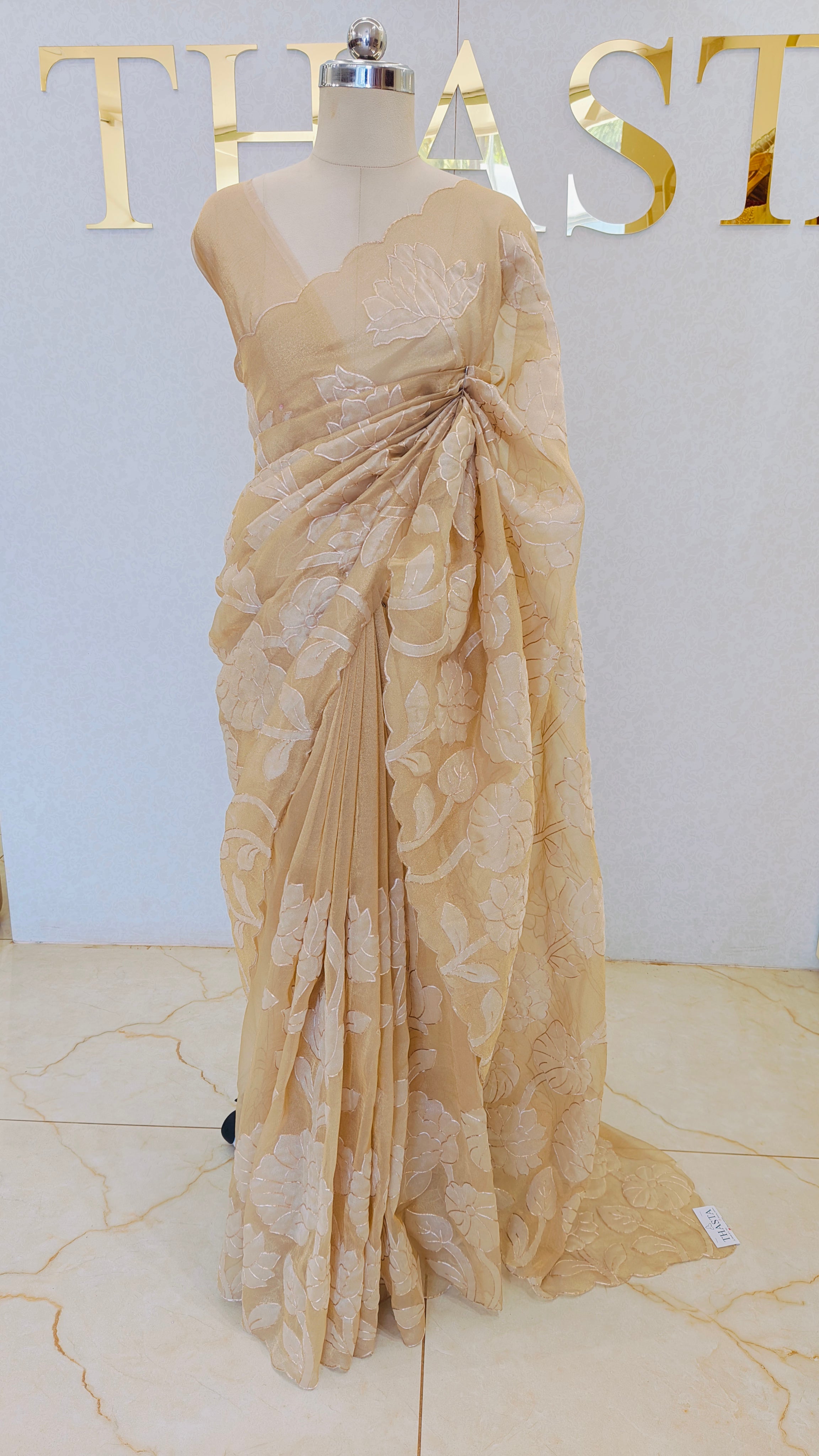 TISSUE ORGANZA SAREE