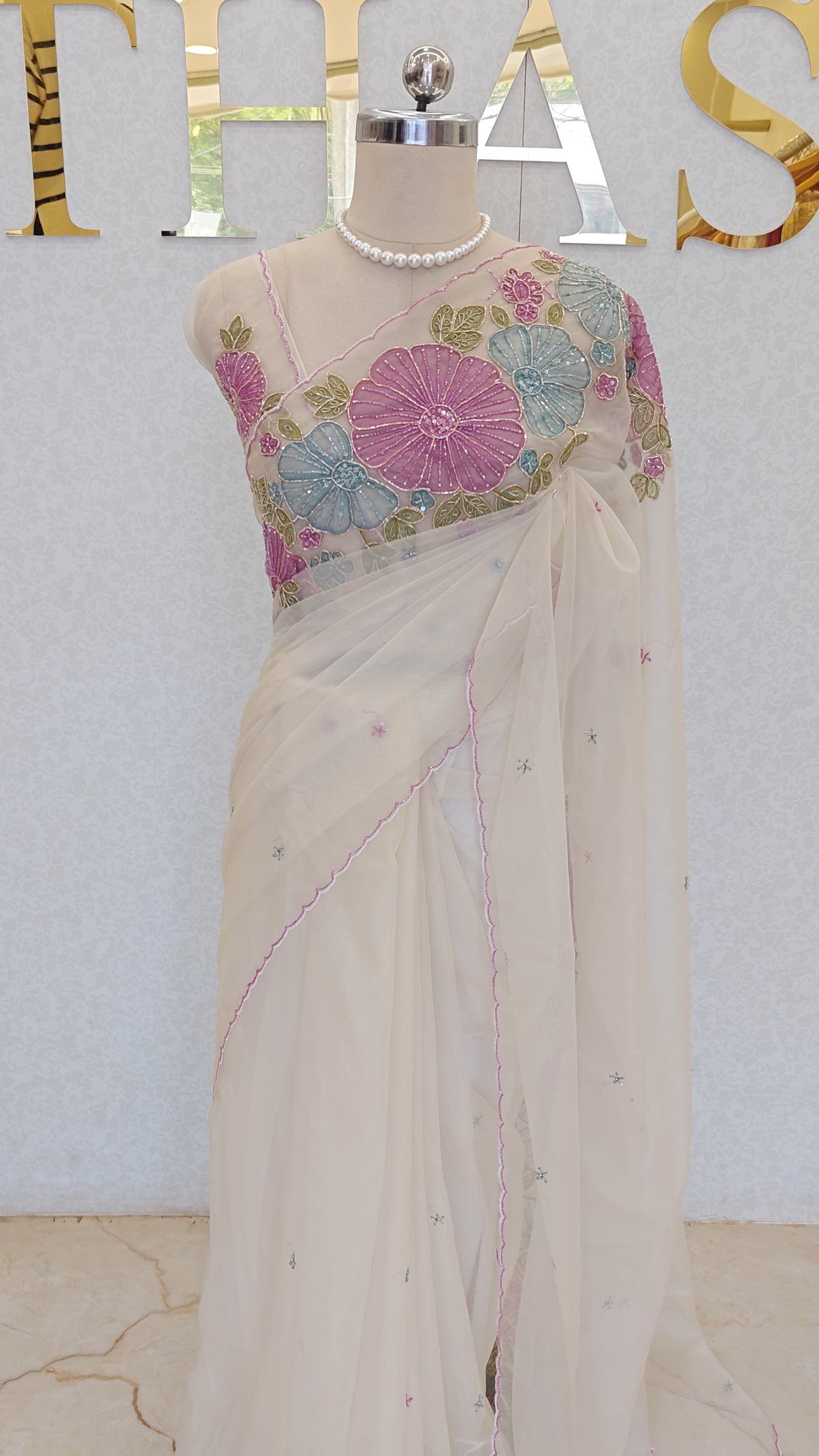 ORGANZA SAREE