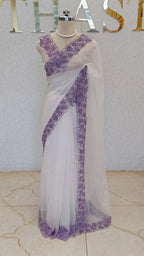 SOFT ORGANZA SAREE
