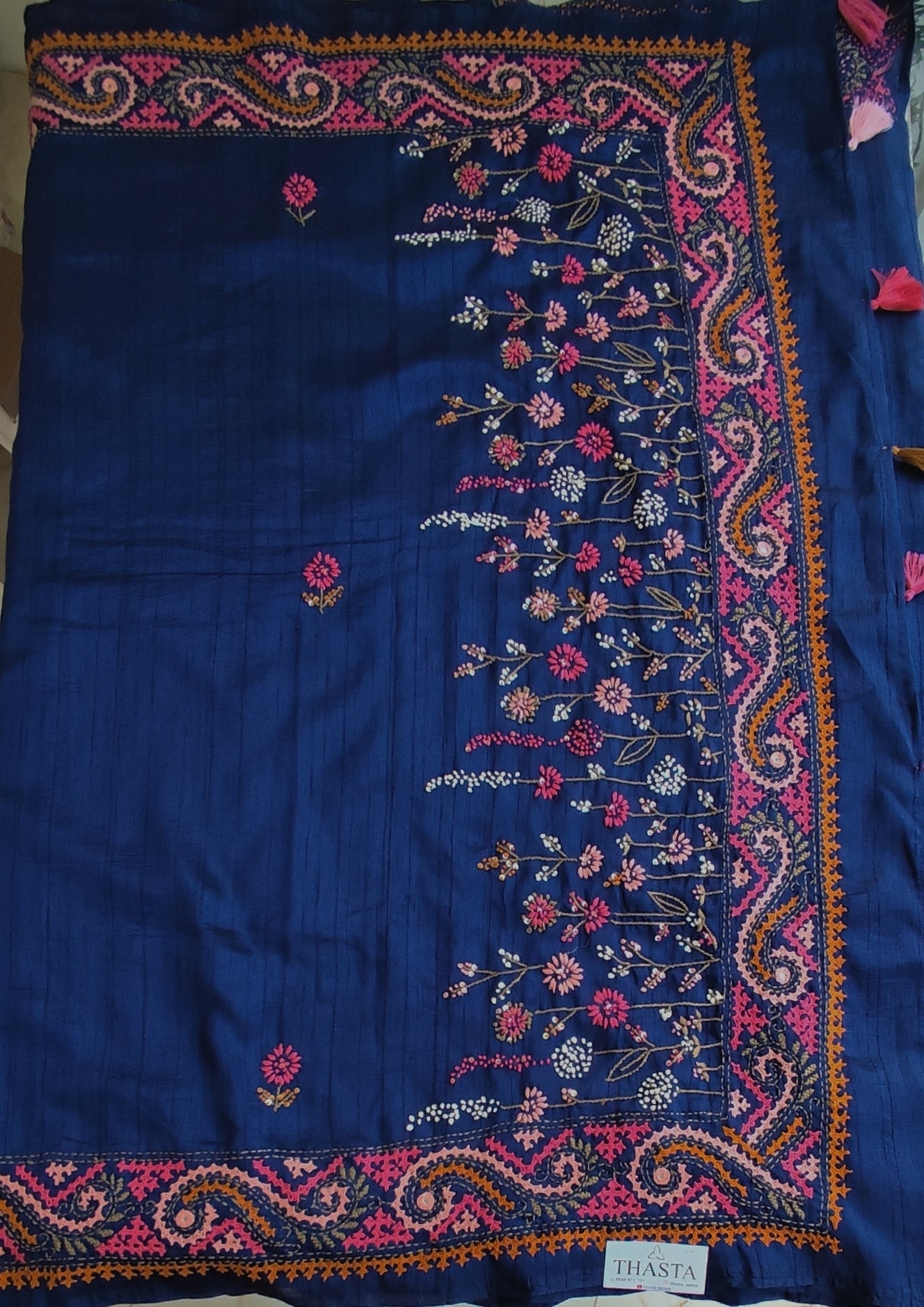 Tussar saree