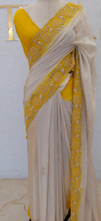 CHANDERI TISSUE SAREE