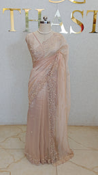 CRUSH ORGANZA TISSUE