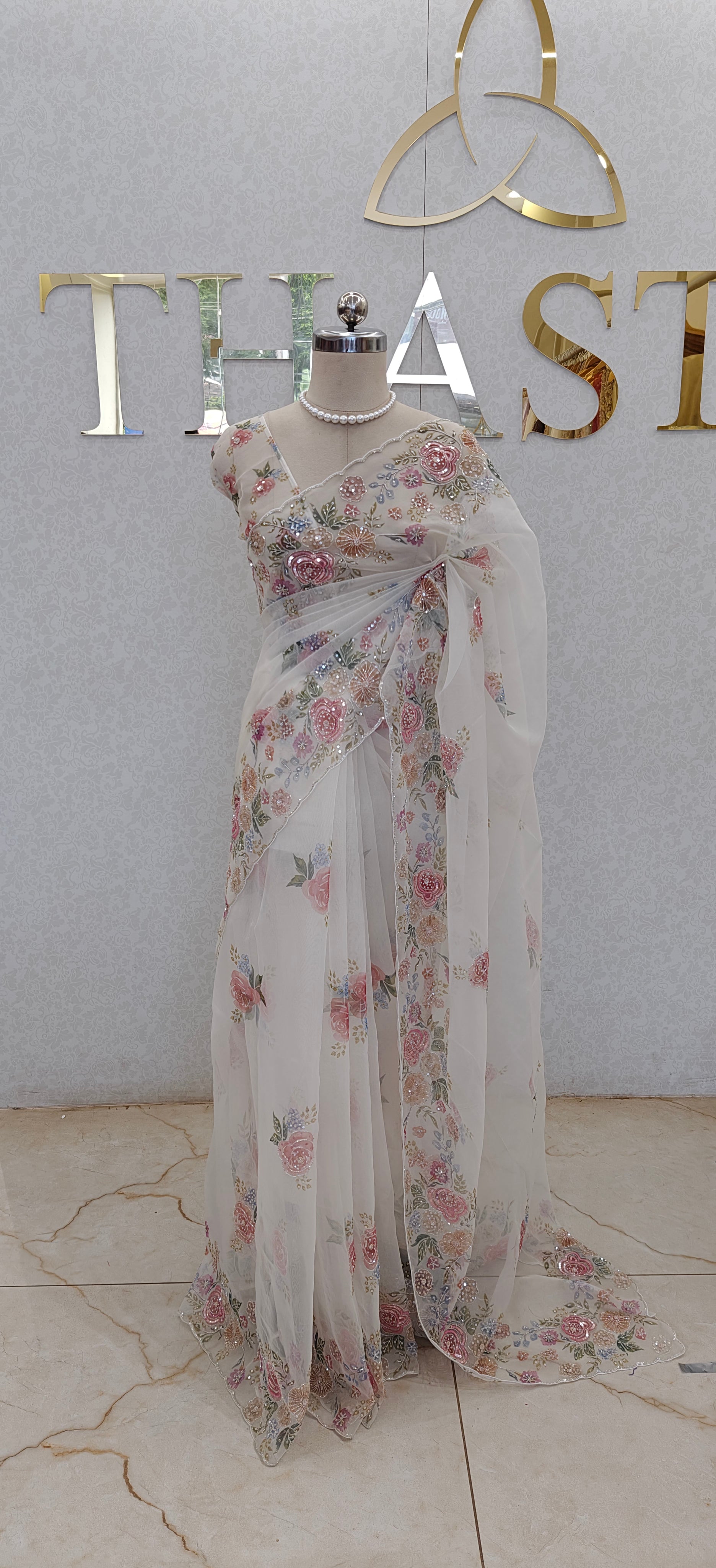 ORGANZA SAREE