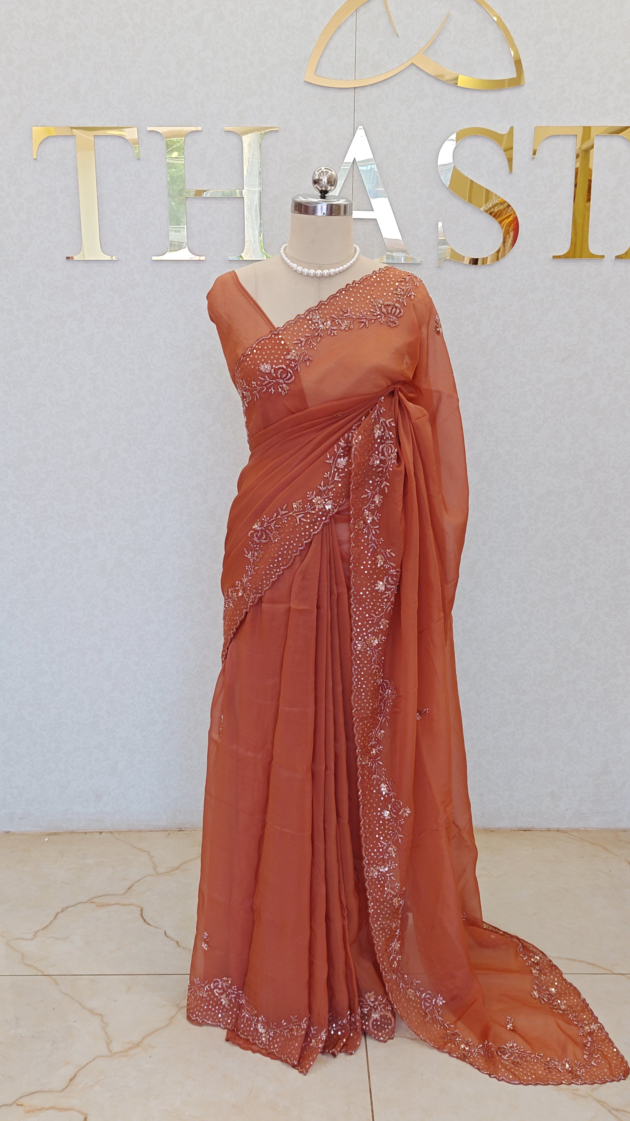 ORGANZA SAREE