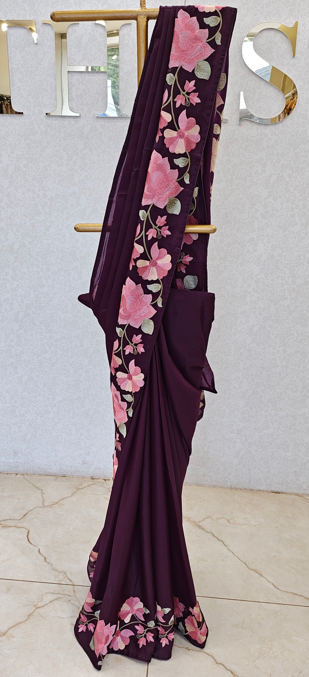 SATIN SAREE