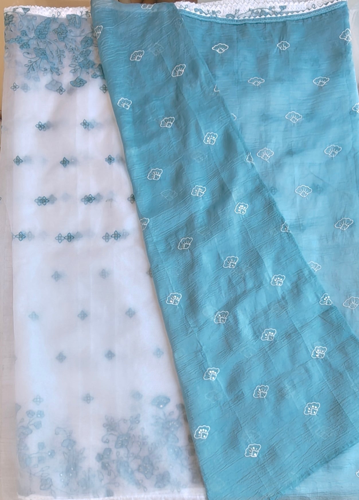 Organza saree