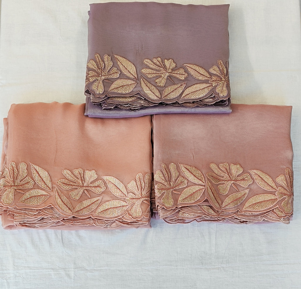 Tissue Georgette saree