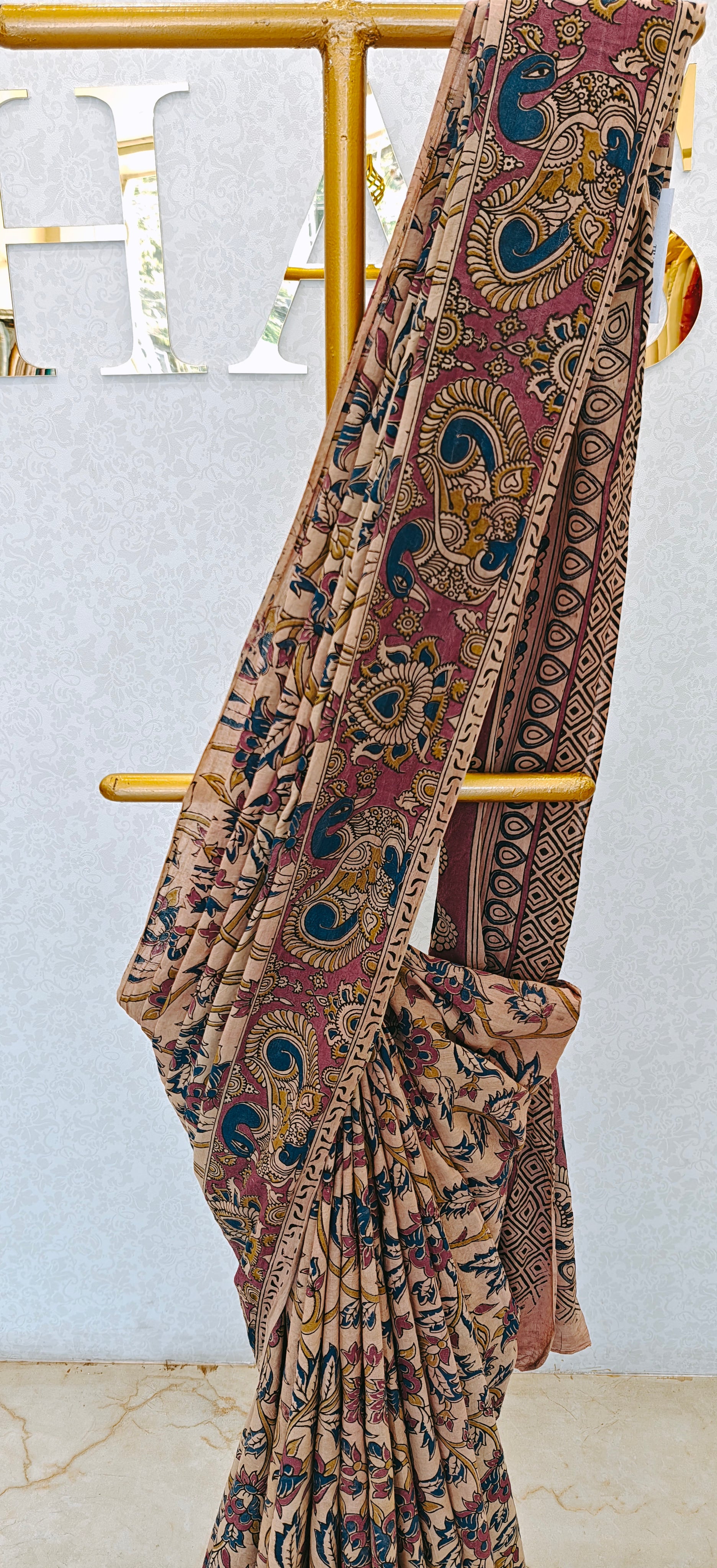 KALAMKARI COTTON SAREE
