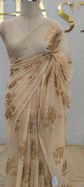 SEMI ORGANZA SAREE