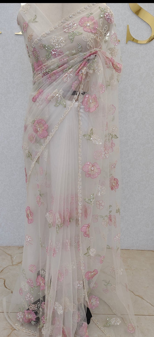 NET SAREE