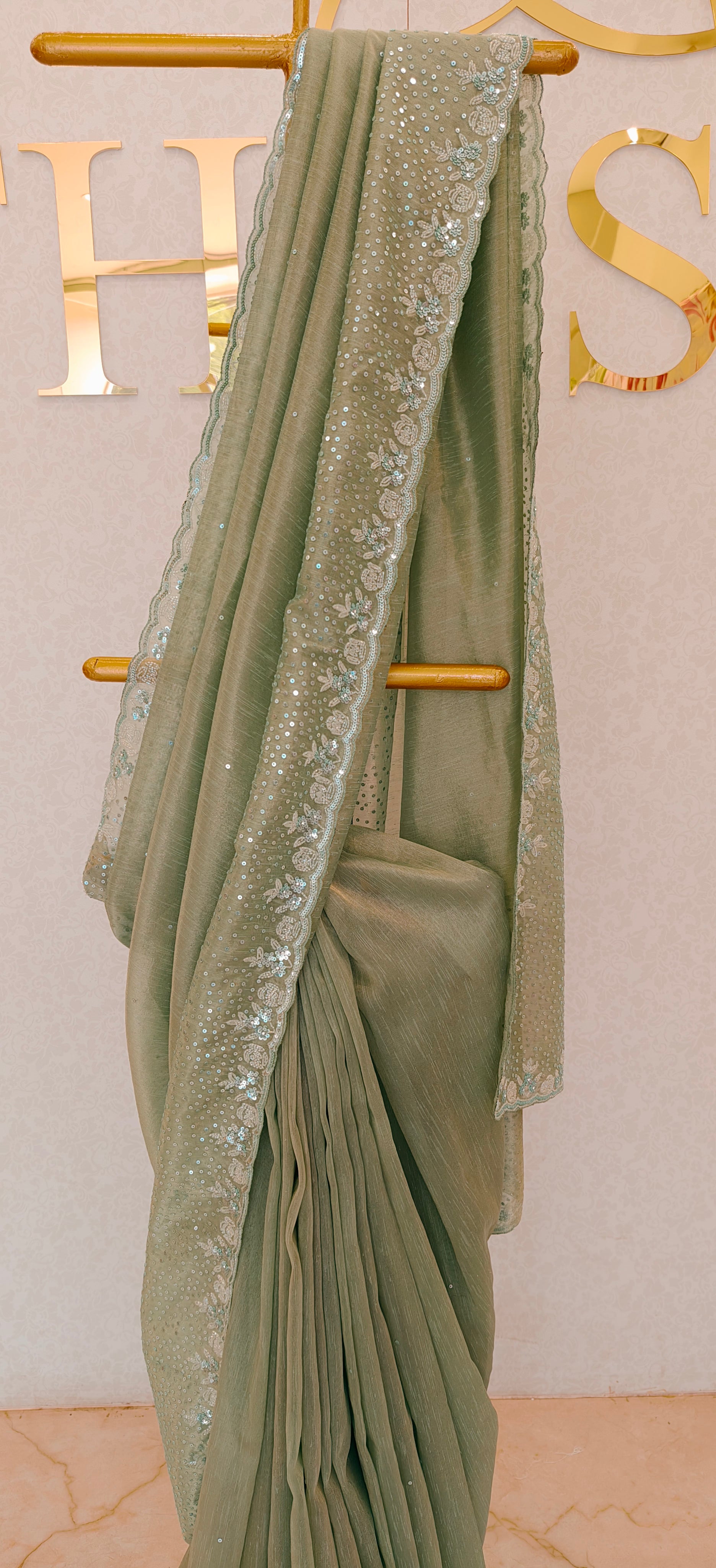 TISSUE SAREE