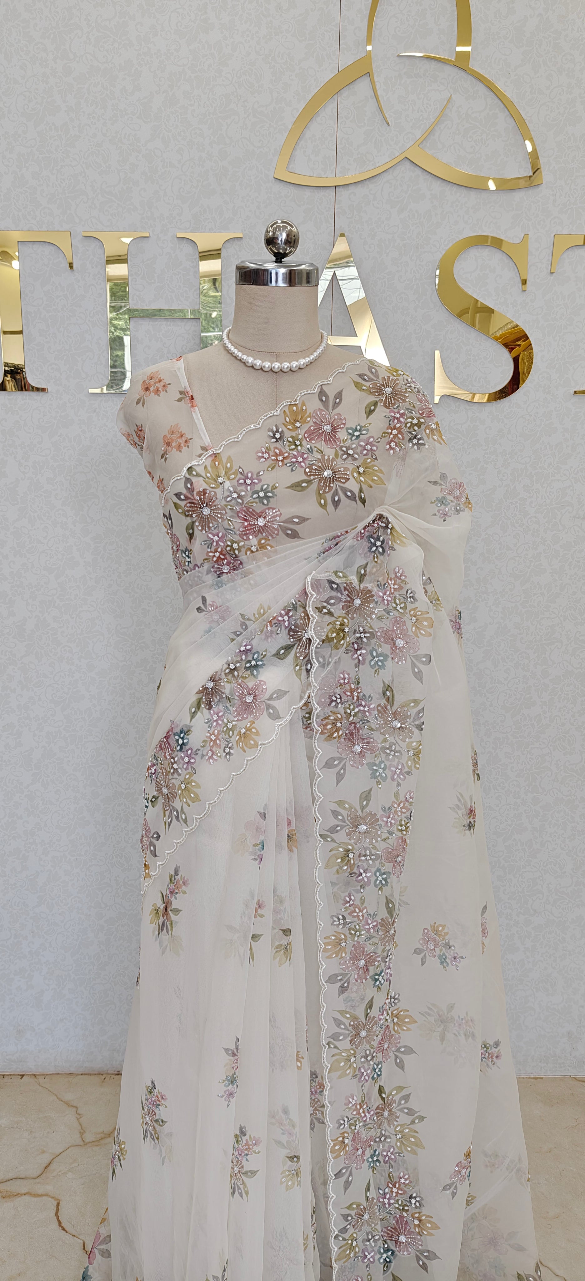 ORGANZA SAREE