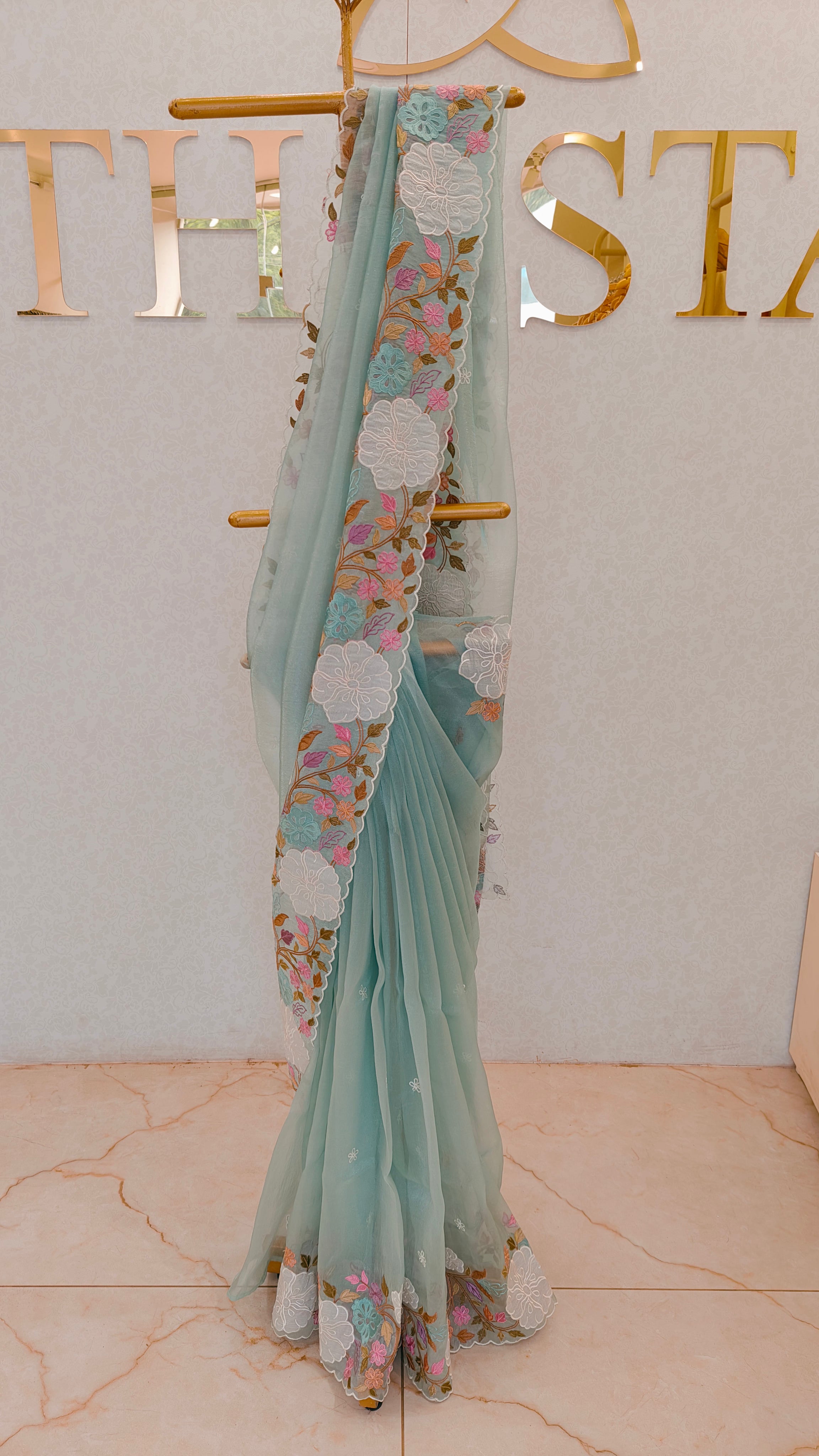 ORGANZA SAREE