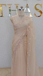 CRUSH ORGANZA SAREE