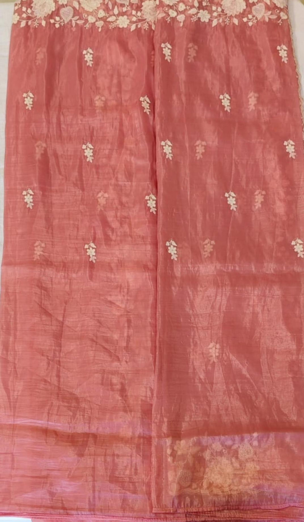 Organza saree