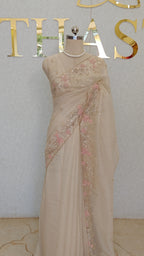 CRUSH ORGANZA SAREE
